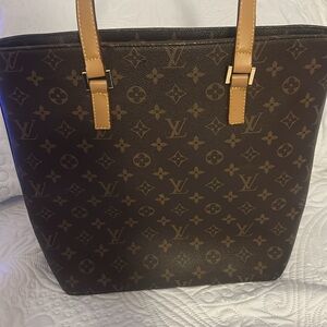 Louis Vuitton Dark Brown Monogram Tote